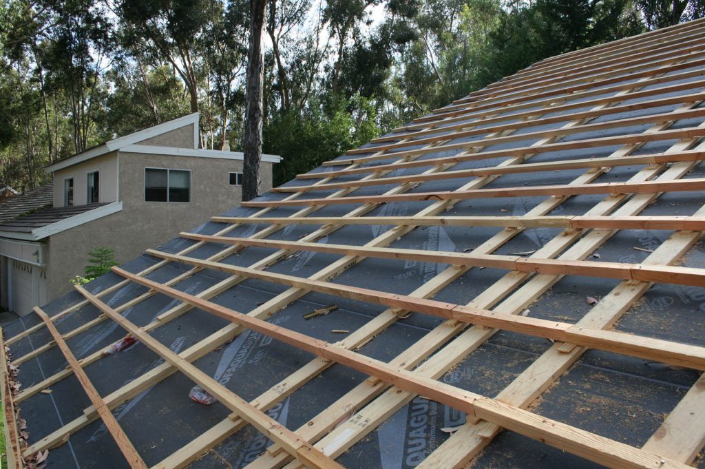 California Boral concrete tile roof replacement to steel shake roof